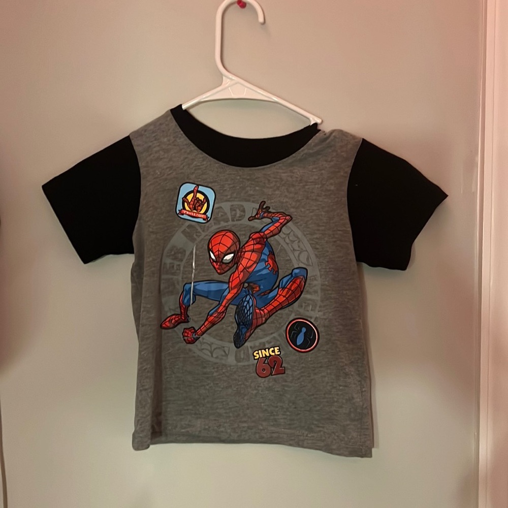 Spider man baby tee